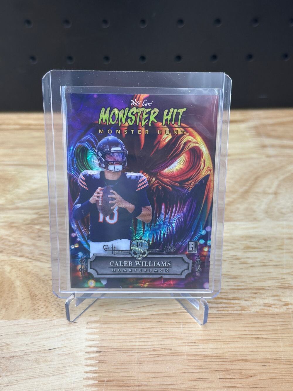 2024 Wild Card Monster Hit Caleb Williams MHP-CW 1 of 1